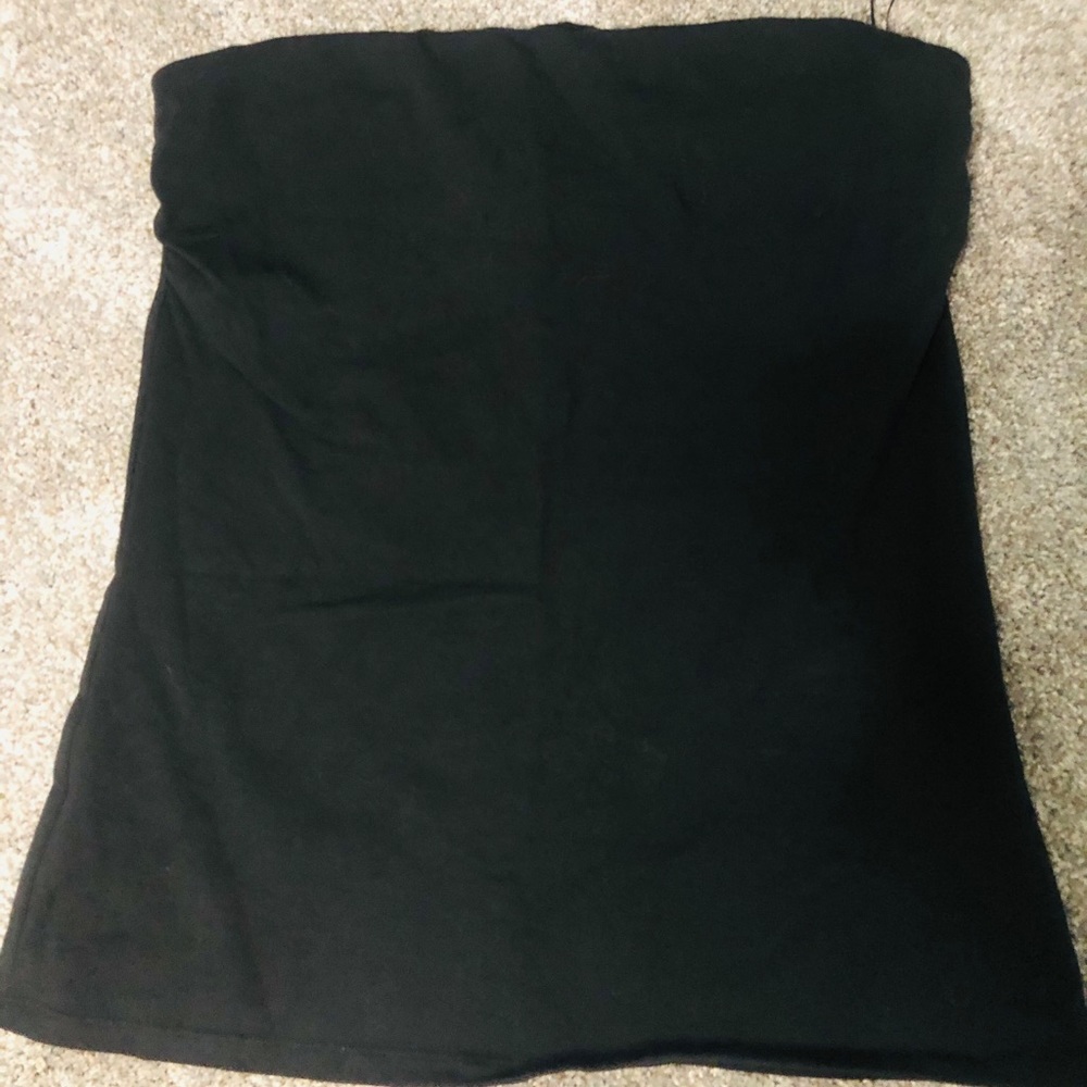 Black tube top